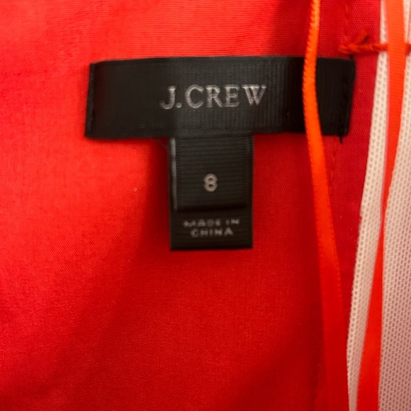 J Crew Liberty of London Tie Front Floral Strapless Midi Dress/Size 8/Never Worn - Picture 8 of 10